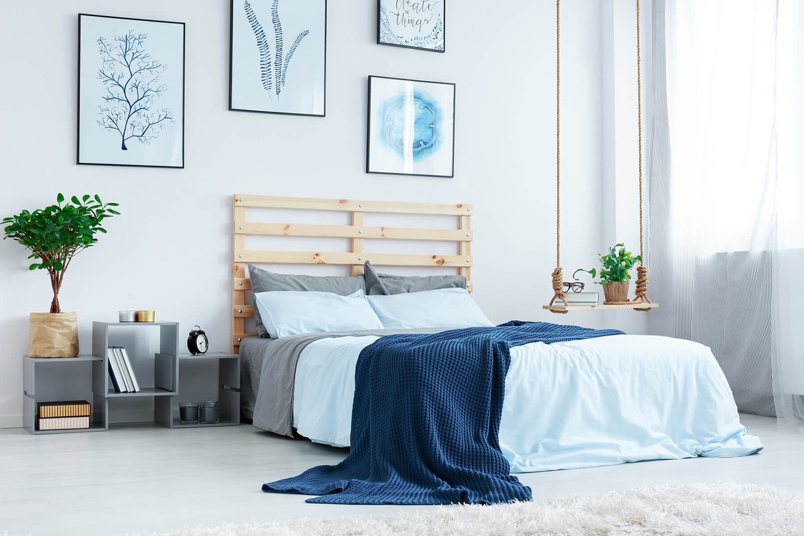 Chambray Fringe Quilt Cove - Image 9