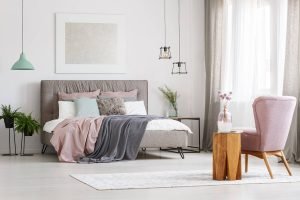 Chambray Fringe Quilt Cover - Mist