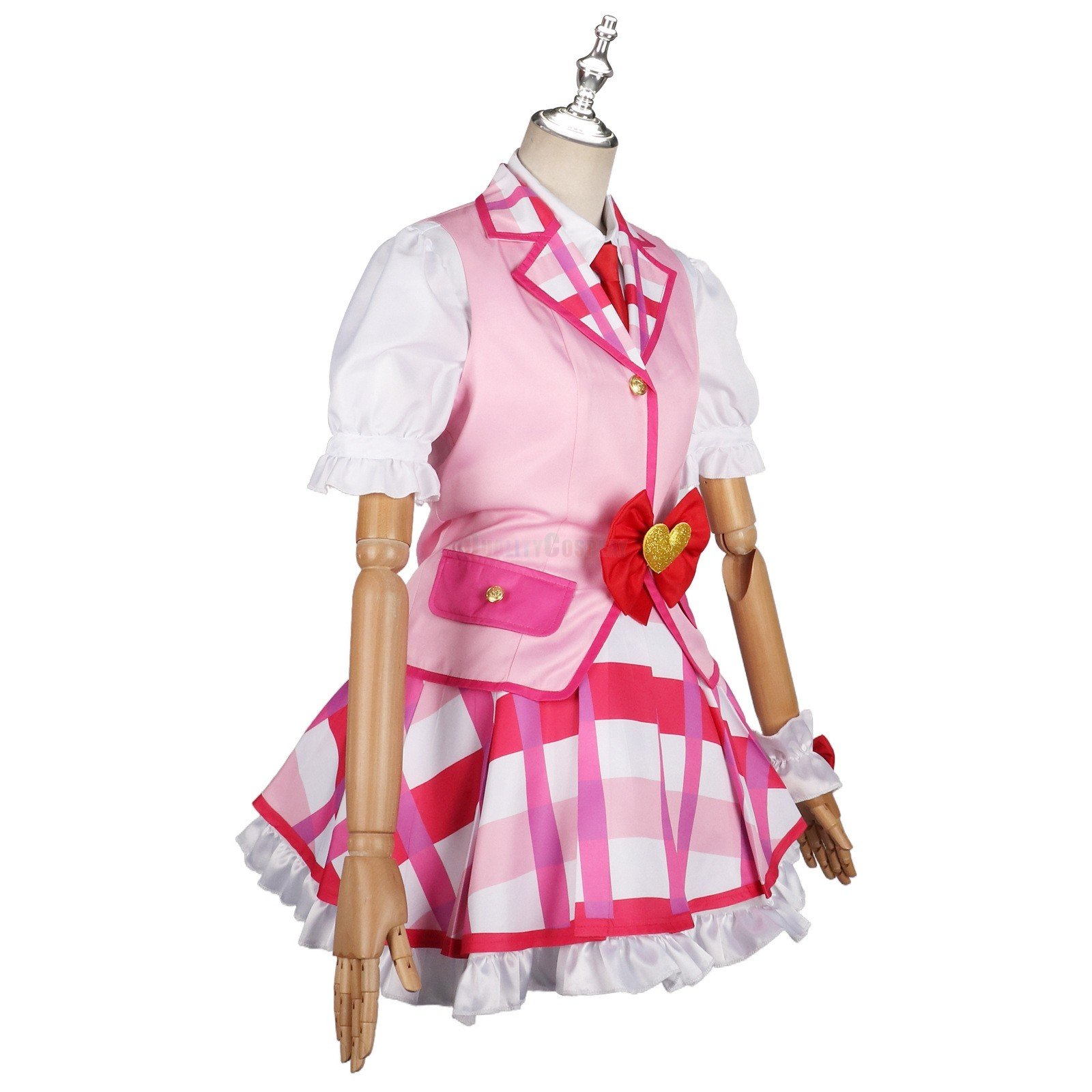 Aikatsu! Ichinose Hoshimiya Girl Cosplay Uniform Costume - Image 8