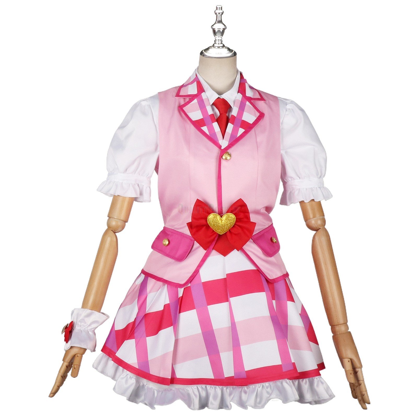 Aikatsu! Ichinose Hoshimiya Girl Cosplay Uniform Costume - Image 6