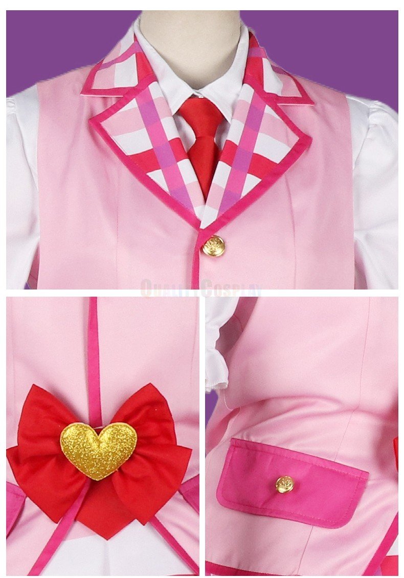 Aikatsu! Ichinose Hoshimiya Girl Cosplay Uniform Costume - Image 3